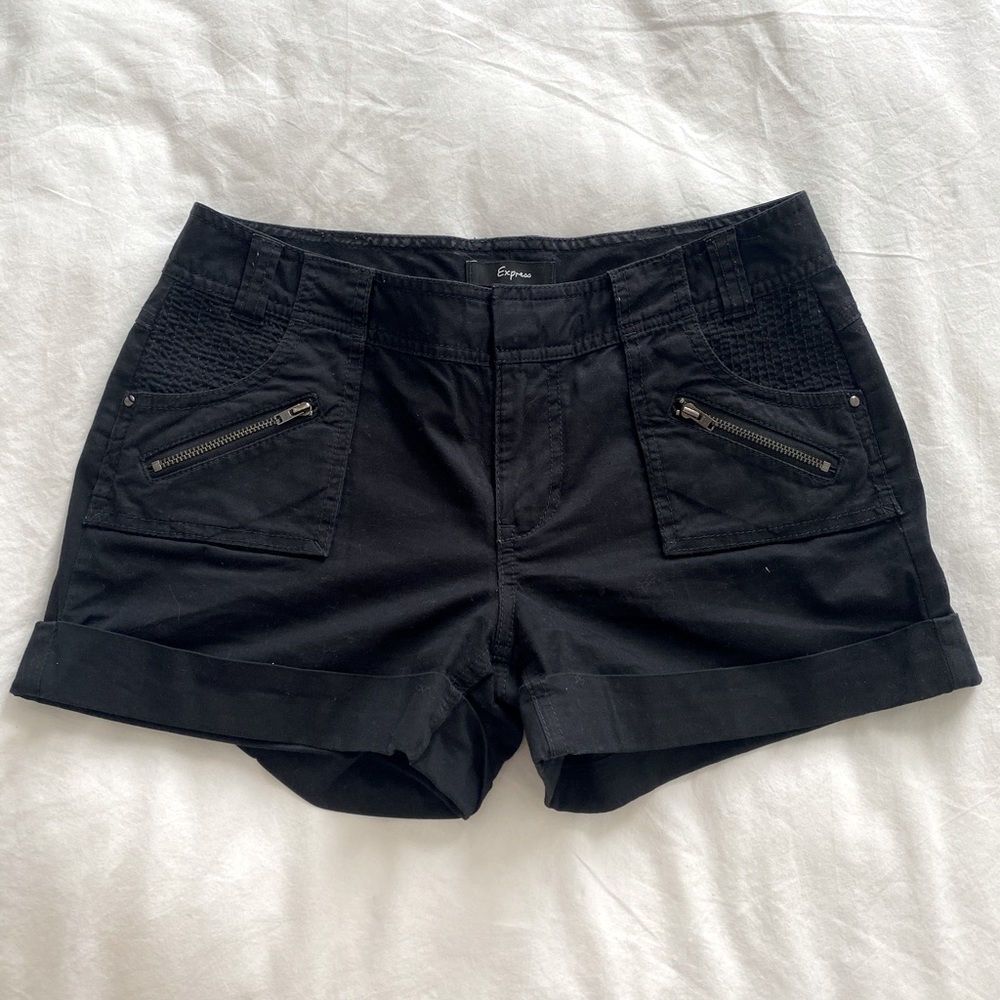 Express Black shorts